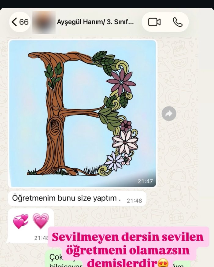 Gökçe'nin annesinin gerçek WhatsApp mesajı