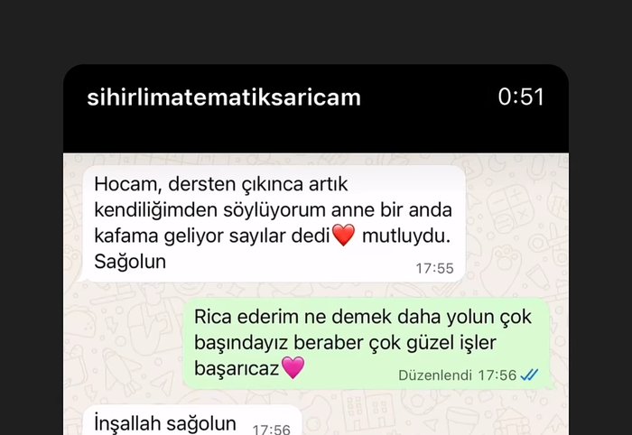 Bir velinin gerçek WhatsApp mesajı